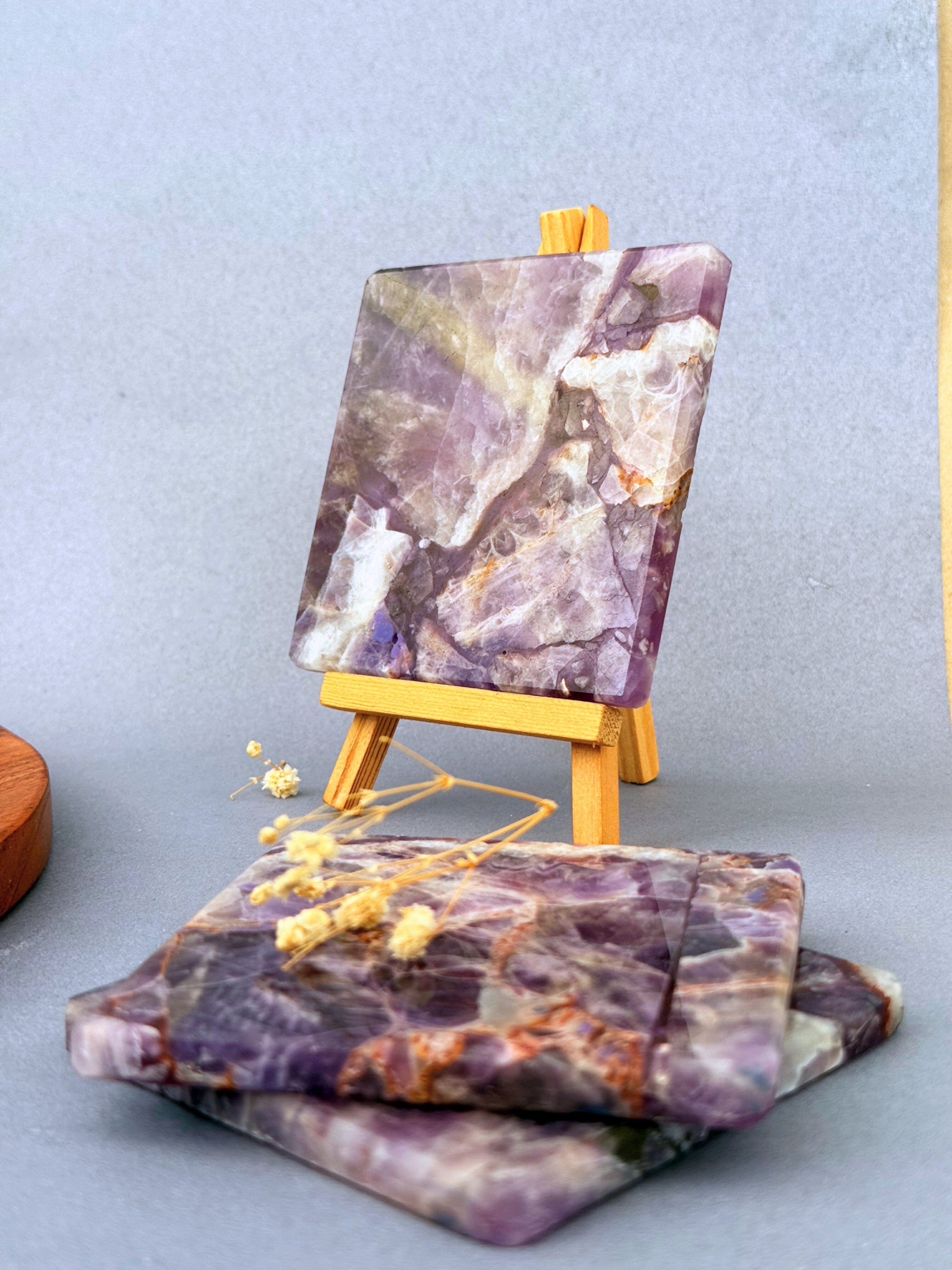 Amethyst Square Coasters