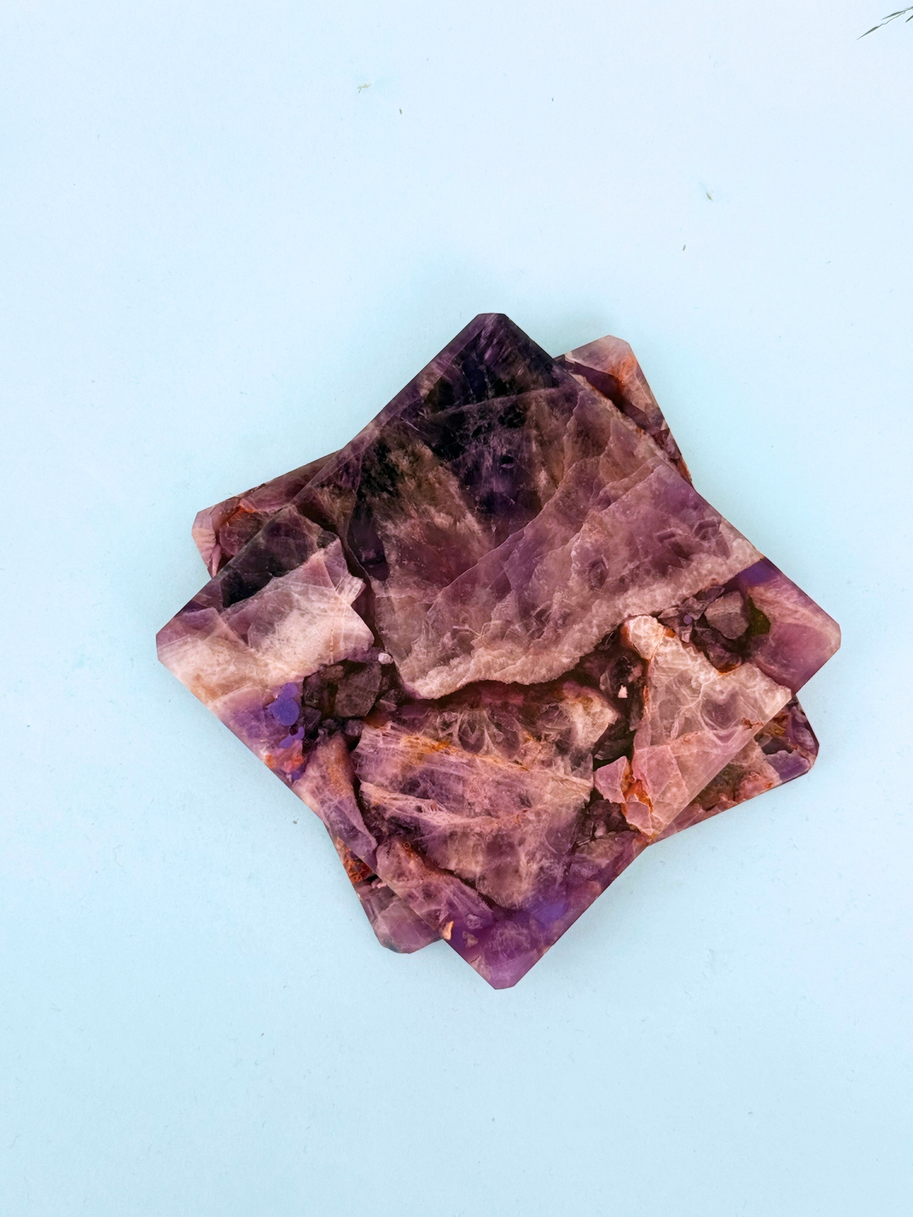 Amethyst Square Coasters