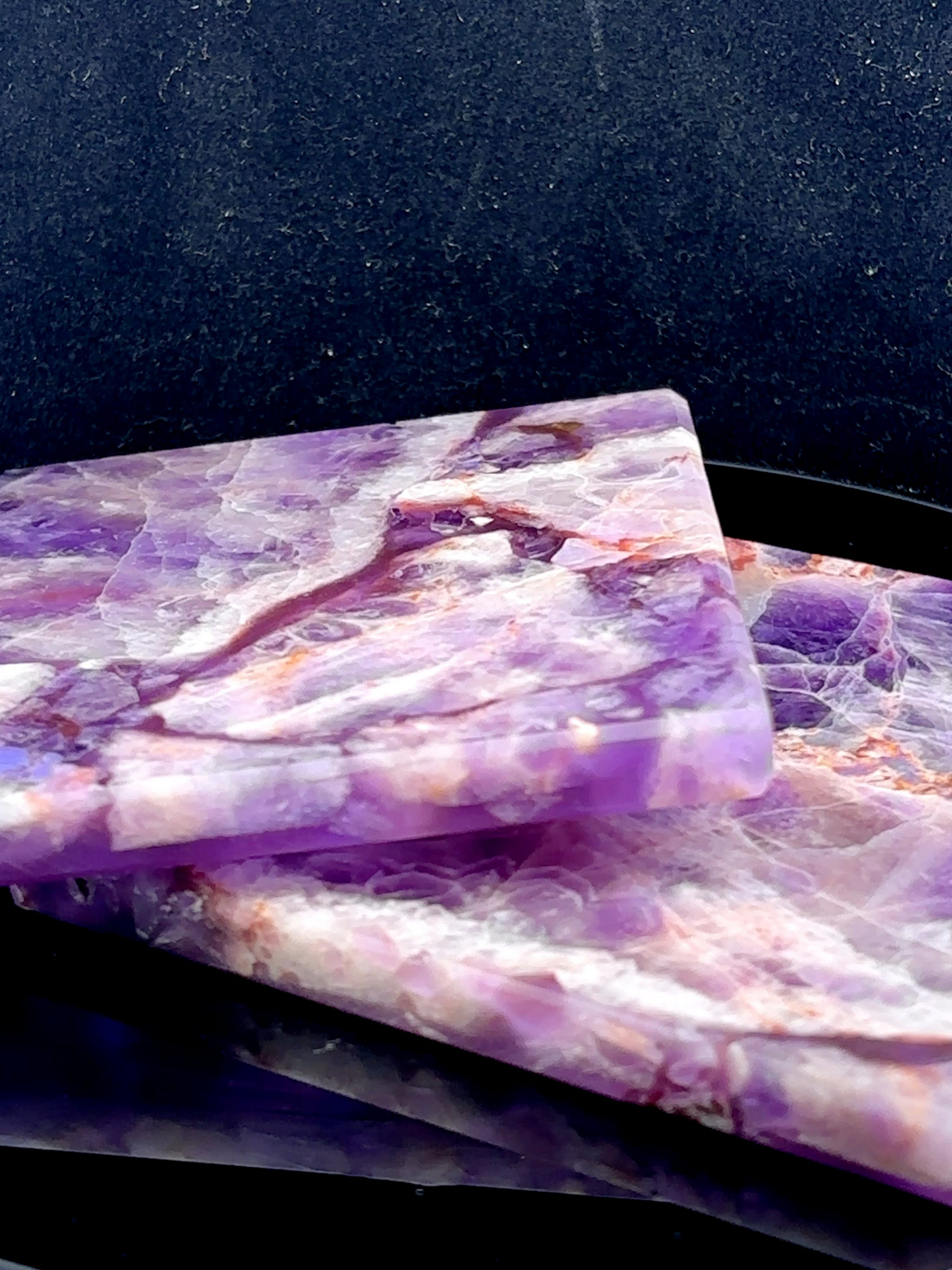 Amethyst Square Coasters