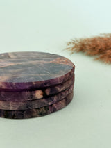 Amethyst Round Coasters