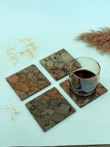 Pyrite Square Coasters