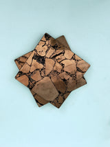 Pyrite Square Coasters