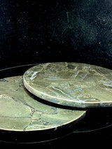 Pyrite Round Coasters