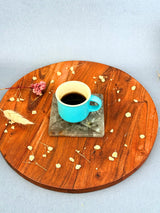 Smokey Quartz Square Coasters