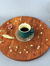 Smokey Quartz Round Coasters