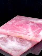 Rose Quartz Square Coasters