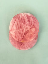 Rose Quartz Round Coasters