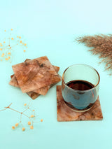 Fire Quartz Square Coasters