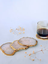 White Agate Coasters