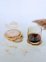 White Agate Coasters