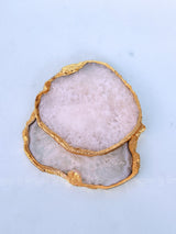 White Agate Coasters