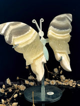 White Onyx Butterfly