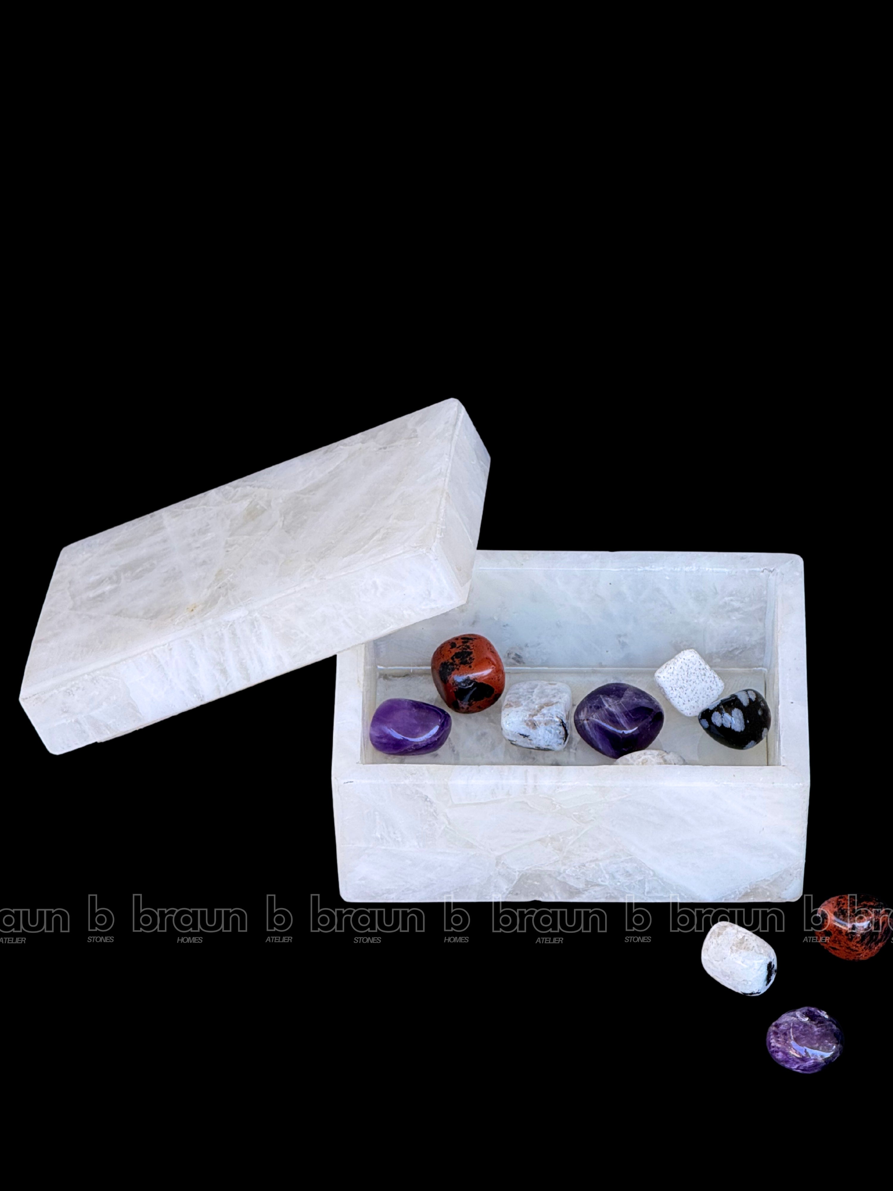 White Quartz Box