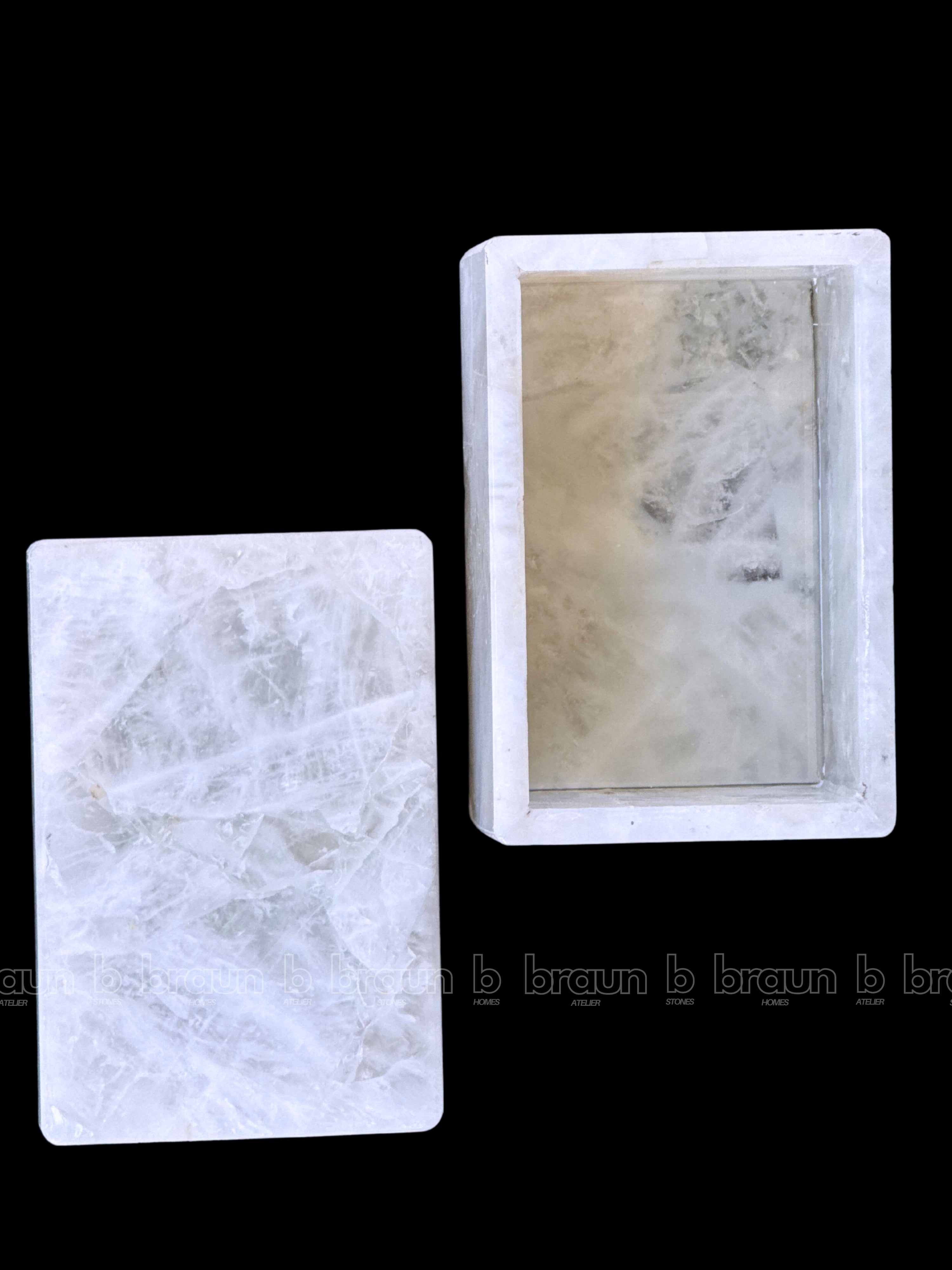 White Quartz Box