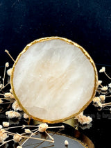 White Quartz Napkin Ring (set of 6)