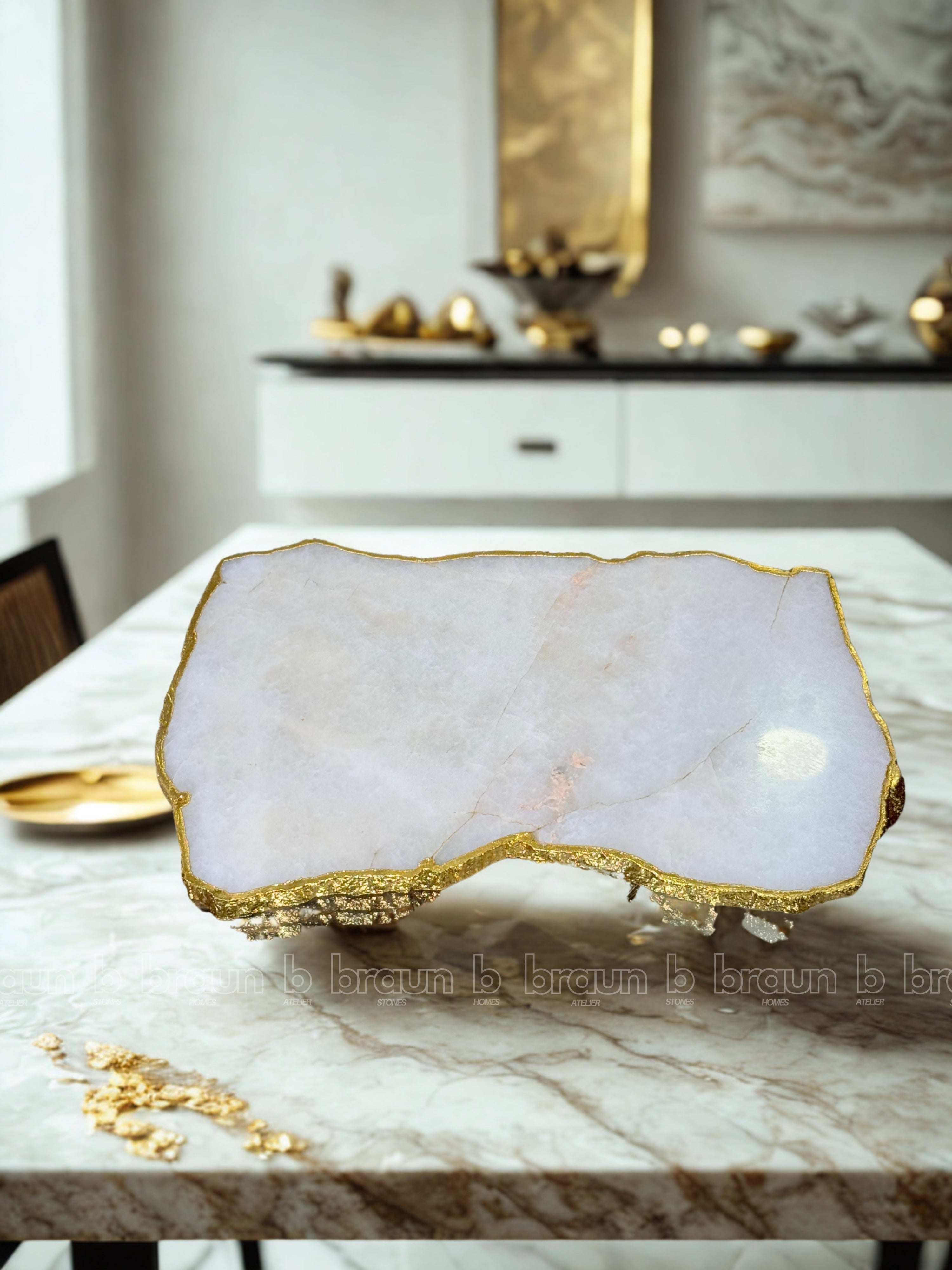 White Quartz Platter