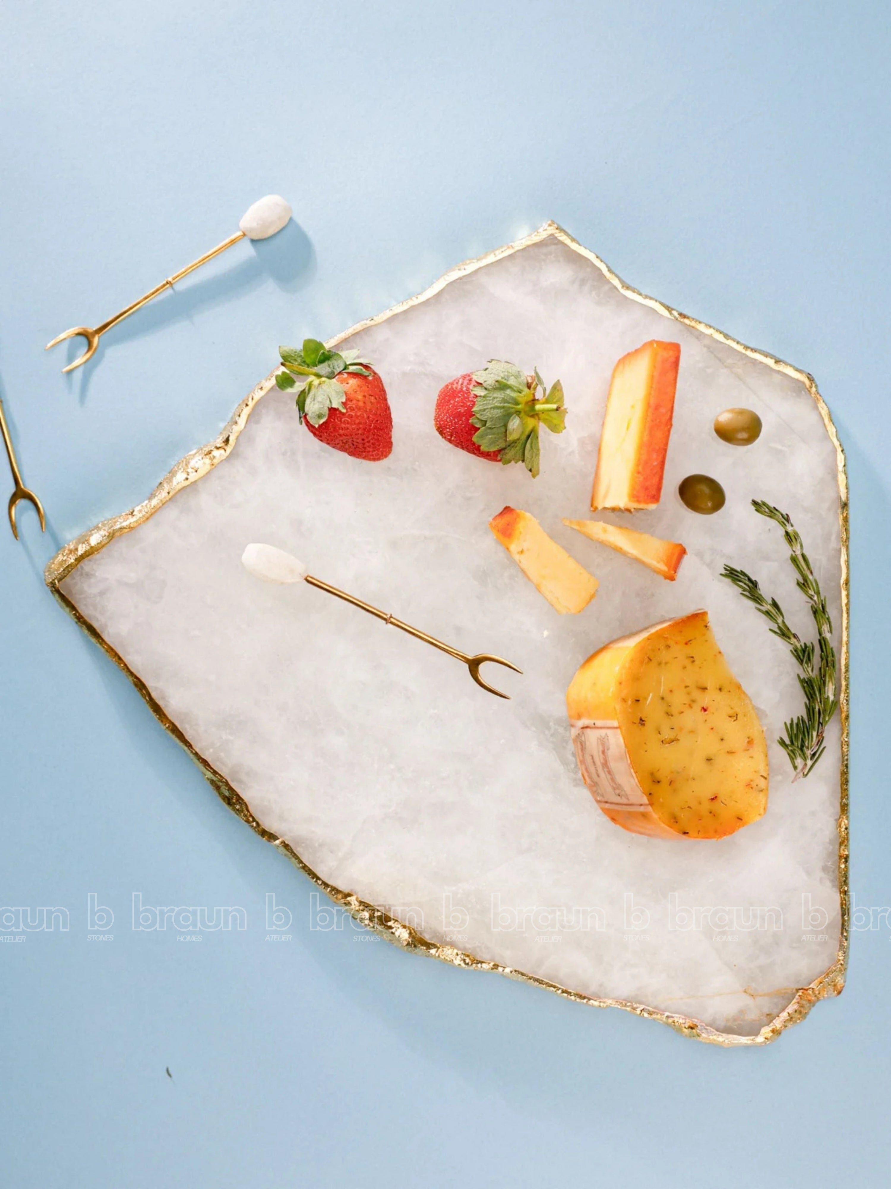 White Quartz Platter