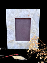 White Quartz Photo Frame