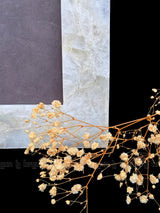 White Quartz Photo Frame