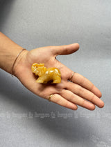 Yellow Aventurine Elephant Small