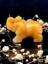 Yellow Aventurine Elephant Xsmall
