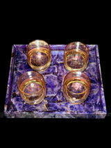 Amethyst Rectangle Tray