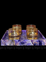 Amethyst Rectangle Tray