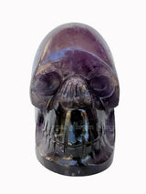 Amethyst Skull Sculpture 