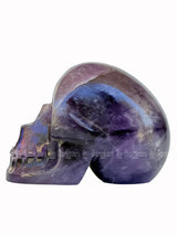 Amethyst Skull Sculpture 
