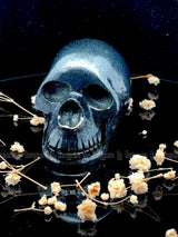 Hematite Skull Sculpture 