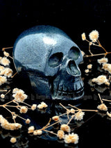 Hematite Skull Sculpture 