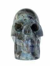 Larvikite Skull Sculpture 