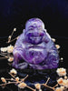 Amethyst Laughing Buddha Medium