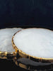 White Quartz Round Coasters