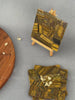 Tiger Eye Square Coasters