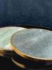Sage Green Agate Round Coasters