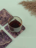Amethyst Square Coasters