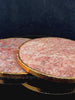 Golden Agate Round Coasters