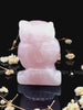 Rose Quartz Owl Medium