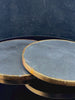Black Agate Round Coasters