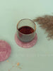 Rose Quartz Round Coasters