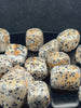 NaturalDalmation Jasper tumbled crystals by Braun Homes √ê polished healing stones for meditation, Reiki, chakra balancing, anxiety relief, and spiritual energy protection in deep purple hues